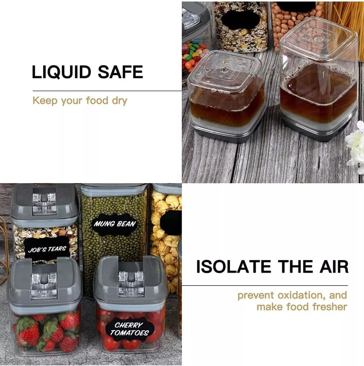 Set De 7 Contenedores Hermeticos