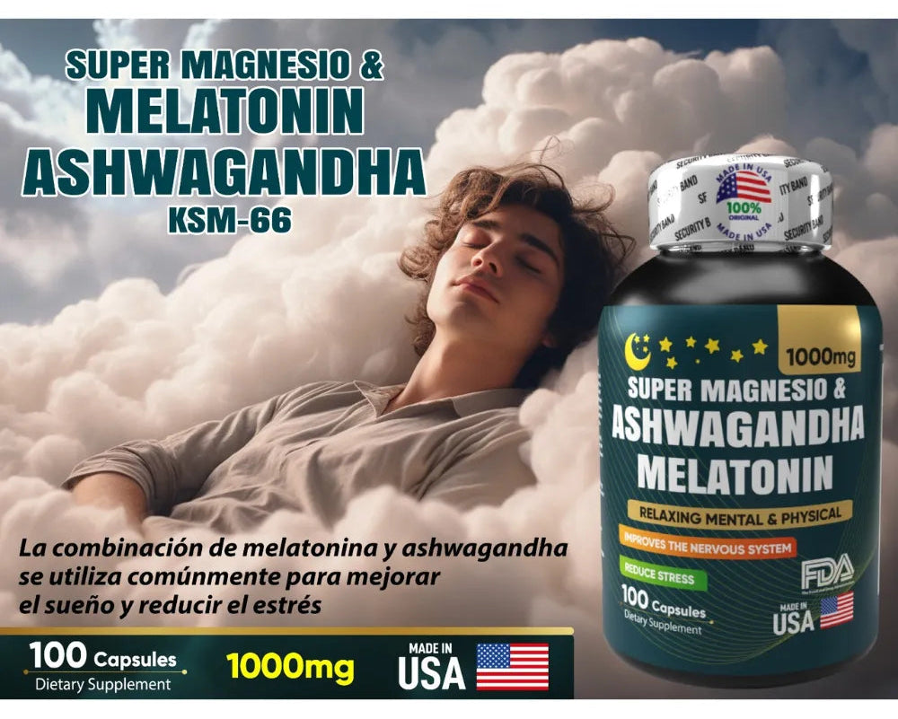 Super Magnesio Ashwagandha X2