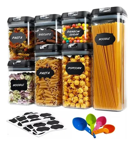 Set De 7 Contenedores Hermeticos
