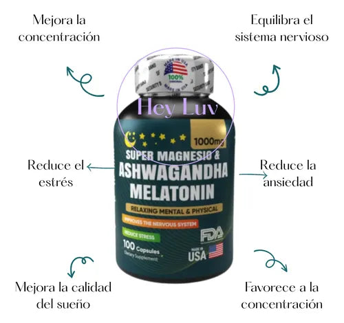 Super Magnesio Ashwagandha X2